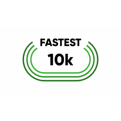 У гонитві за особистим рекордом. 10 км. Найшвидше коло, на якому вже десятки бігунів встановили свої особисті рекорди. Рівний асфальт і абсолютно точно проміряна дистанція.