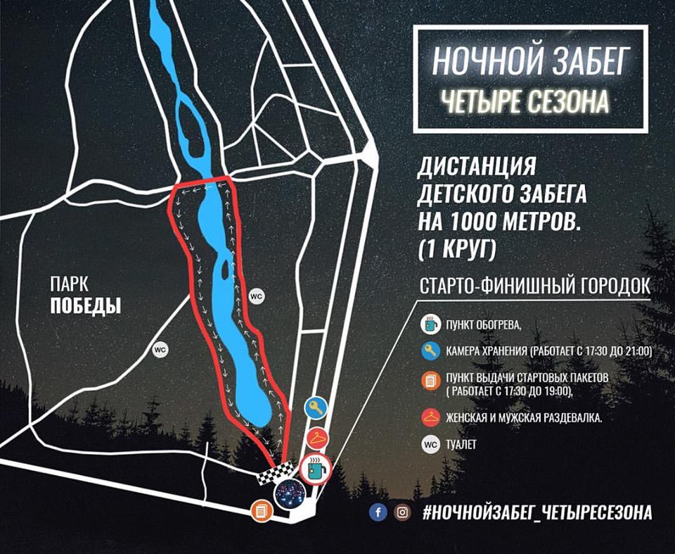Ночной забег. Четыре сезона. Одесса