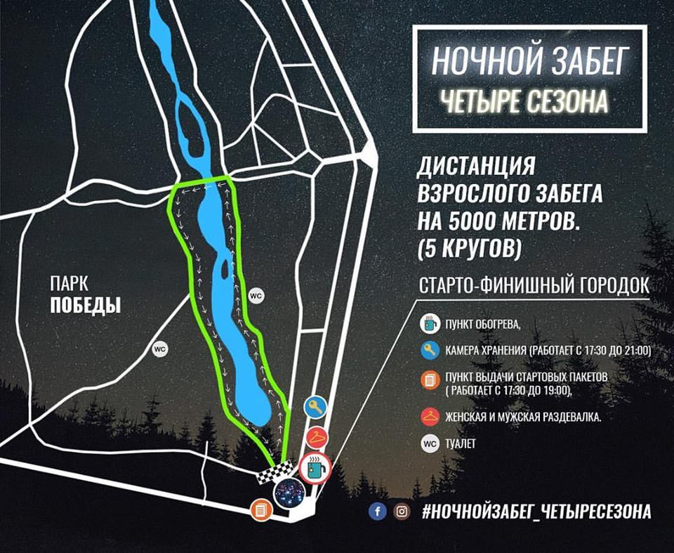 Ночной забег. Четыре сезона. Одесса